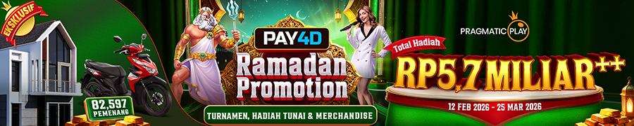 PAY4D X PRAGMATIC PLAY - PROMO RAMADHAN