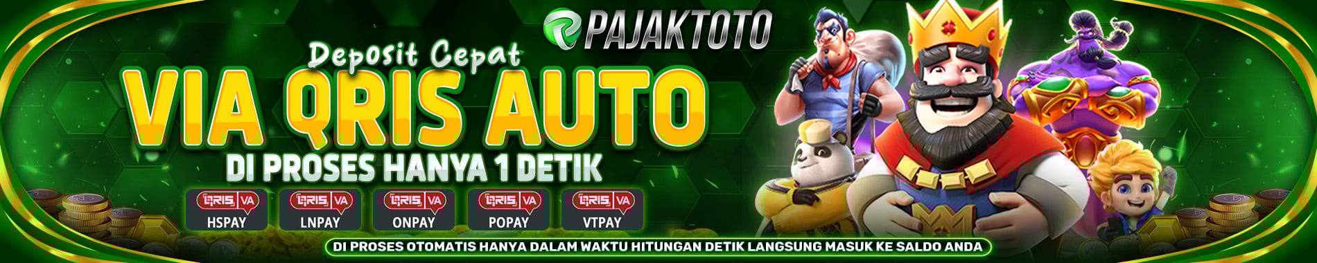 PAJAKTOTO - DEPOSIT QRIS AUTO