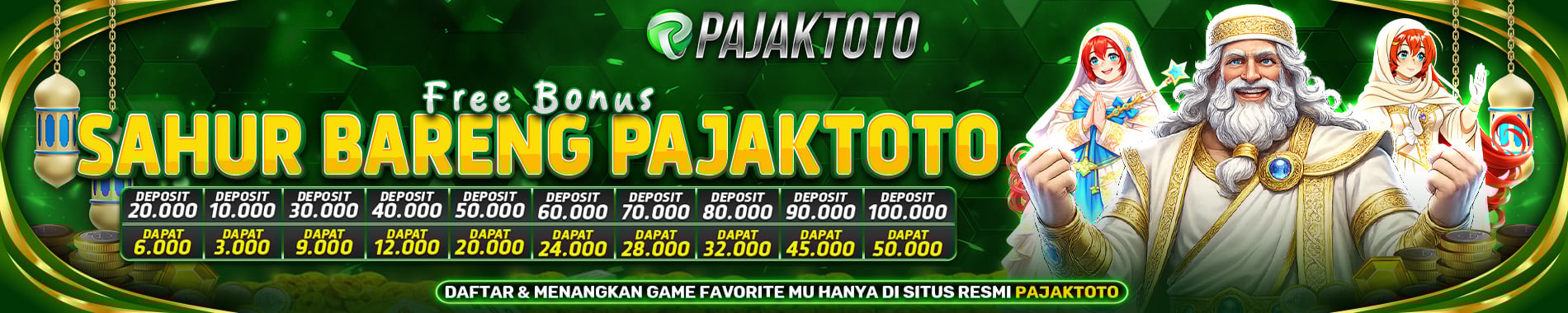 PAJAKTOTO - BONUS SAHUR BARENG